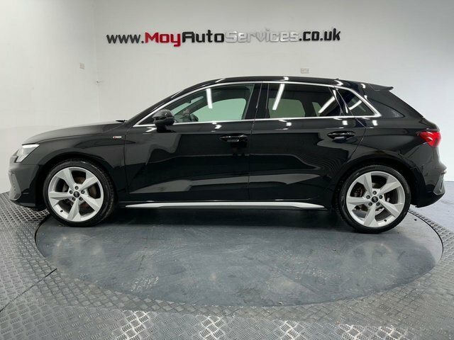 Audi A3 2023 1.5 Tfsi 35 S Line Sportback S Tro YH73OBV Black #4