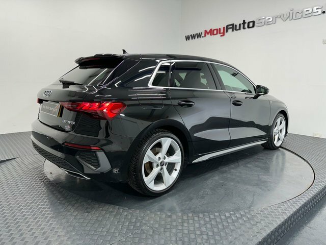 Audi A3 2023 1.5 Tfsi 35 S Line Sportback S Tro YH73OBV Black #5
