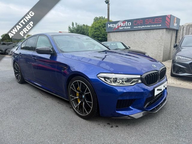 BMW M5 2018 4.4I V8 Competition Saloon Steptro Blue