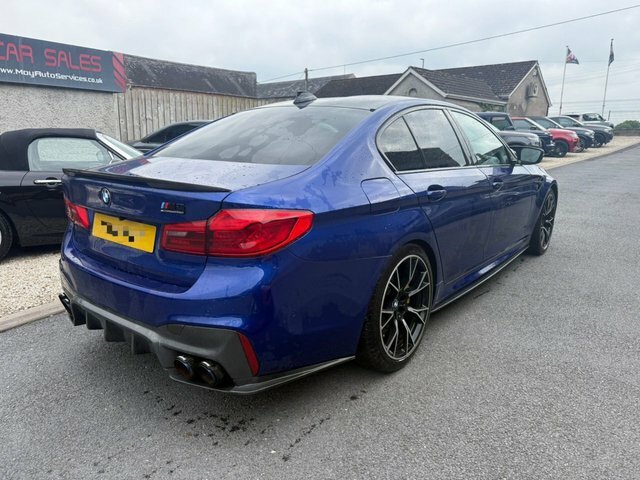 BMW M5 2018 4.4I V8 Competition Saloon Steptro Blue #2