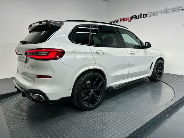 BMW X5 2019 3.0 30D M Sport Suv Xdrive Eu YNZ7615 White #5