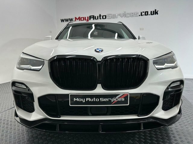 BMW X5 2019 3.0 30D M Sport Suv Xdrive Eu YNZ7615 White #4