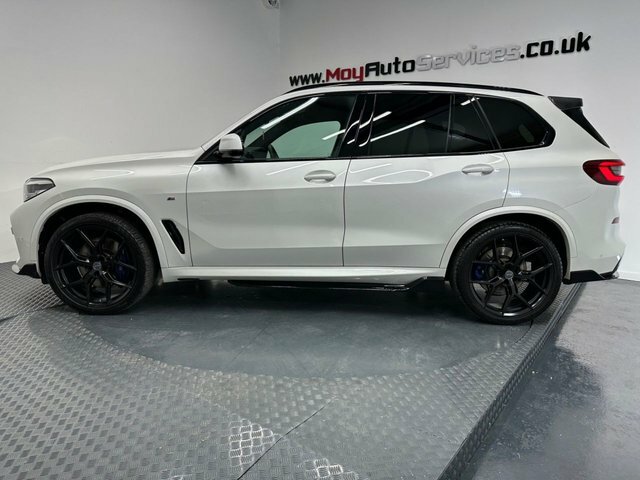 BMW X5 2019 3.0 30D M Sport Suv Xdrive Eu YNZ7615 White #2