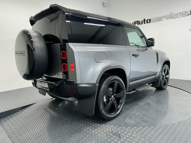 Land Rover Defender 90 2021 3.0 D200 Mhev Hard Top Suv 4W Grey #2