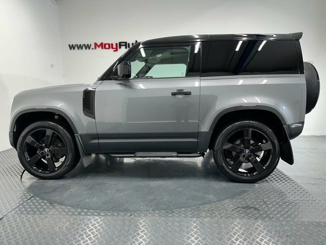 Land Rover Defender 90 2021 3.0 D200 Mhev Hard Top Suv 4W Grey #3