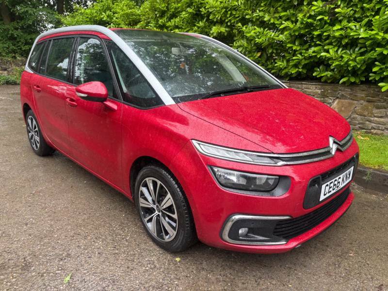 Citroen Grand C4 Picasso 1.6 Bluehdi Feel Red