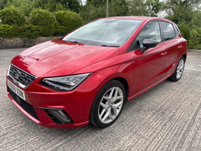 Seat Ibiza 1.0 Tsi 95 Fr Ez - 2019 68 MD68XDN Red #2