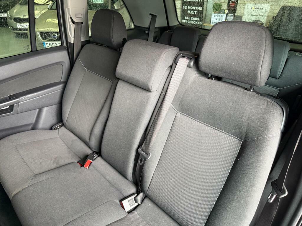 Vauxhall Zafira Black #62