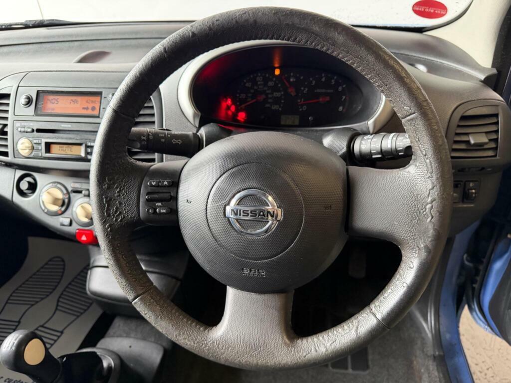 Nissan Micra Se Blue #22