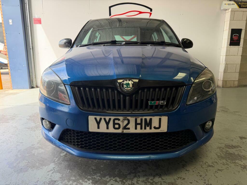 Skoda Fabia 1.4 Tsi Vrs S2000 Hatchback Blue #5