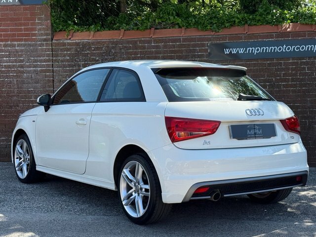 Audi A1 1.6 Tdi S Line Hatchback Euro 5 White #6