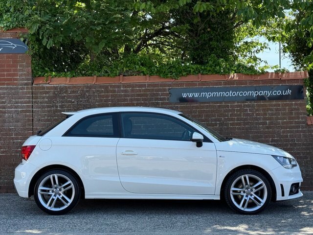 Audi A1 1.6 Tdi S Line Hatchback Euro 5 White #3