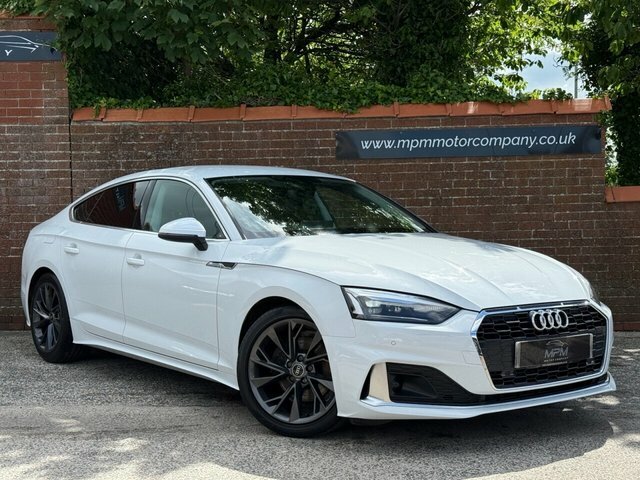 Audi A5 2.0 Tdi 35 Sport Sportback S Tronic Eur RE71WNG White