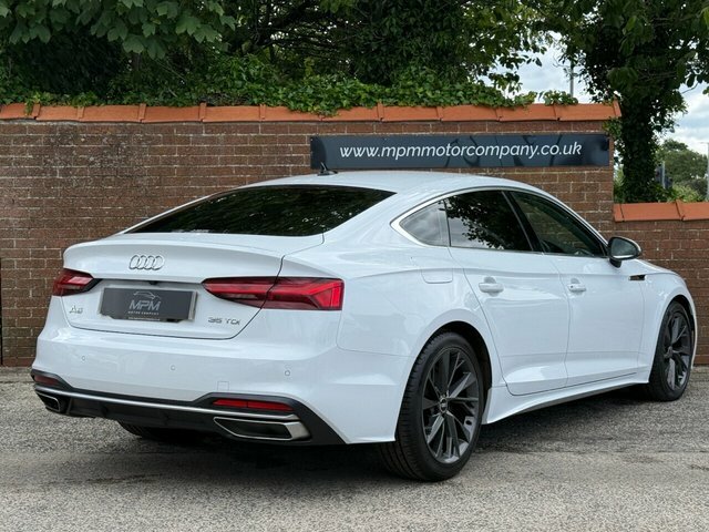 Audi A5 2.0 Tdi 35 Sport Sportback S Tronic Eur RE71WNG White #5