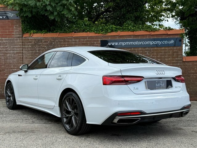 Audi A5 2.0 Tdi 35 Sport Sportback S Tronic Eur RE71WNG White #6