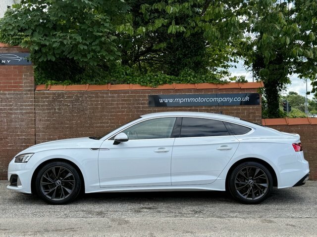 Audi A5 2.0 Tdi 35 Sport Sportback S Tronic Eur RE71WNG White #4