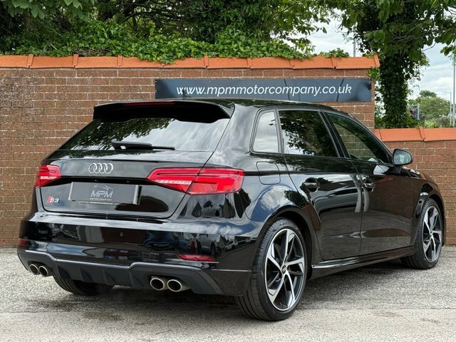 Audi S3 2.0 Tfsi Black Edition Sportback S Tron SK19VAH Black #5