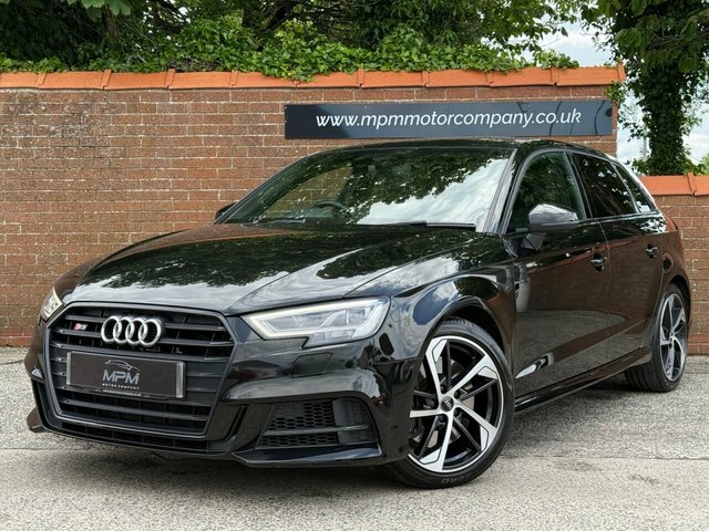 Audi S3 2.0 Tfsi Black Edition Sportback S Tron SK19VAH Black #2
