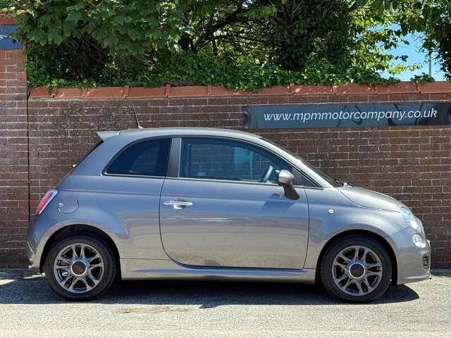 Fiat 500 1.2 S Hatchback Dualogic Euro 6 S S SH14XAR Grey #3