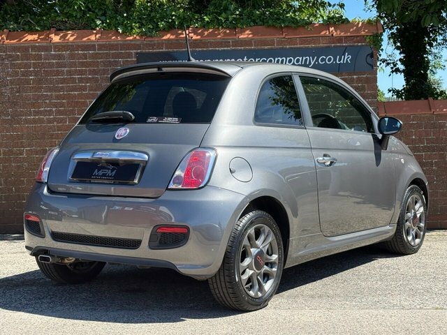 Fiat 500 1.2 S Hatchback Dualogic Euro 6 S S SH14XAR Grey #5