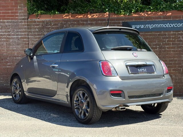 Fiat 500 1.2 S Hatchback Dualogic Euro 6 S S SH14XAR Grey #6