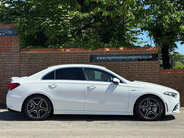 Mercedes-Benz A Class 2.0 A35 Amg Executive Saloon Spds Dct WR69UTB White #4