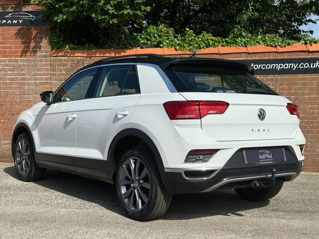 Volkswagen T-Roc 1.5 Tsi Gpf Evo Se Suv Euro 6 S PV19VHZ White #6