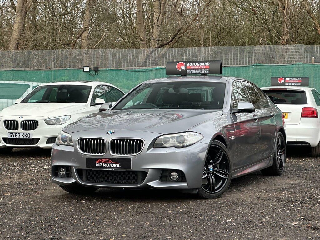 BMW 5 Series 2.0 520D M Sport Euro 6 Ss Grey #3