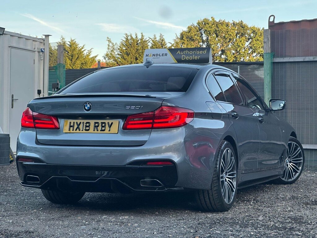 BMW 5 Series 2.0 520I M Sport Euro 6 Ss Blue #5