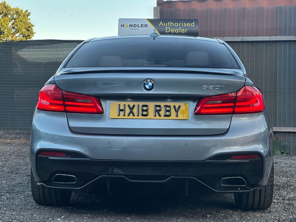 BMW 5 Series 2.0 520I M Sport Euro 6 Ss Blue #6