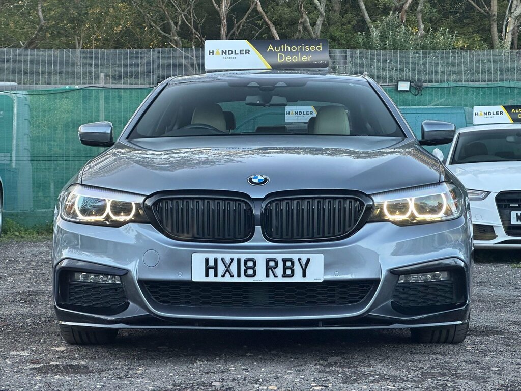 BMW 5 Series 2.0 520I M Sport Euro 6 Ss Blue #3
