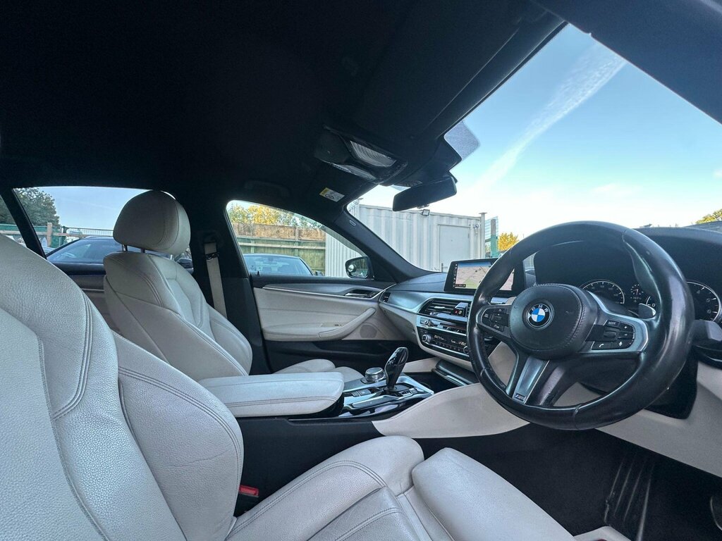 BMW 5 Series 2.0 520I M Sport Euro 6 Ss Blue #2