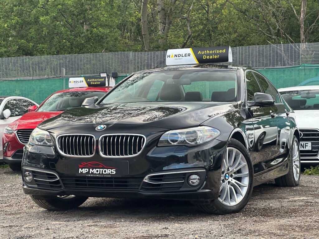 BMW 5 Series 2.0 520D Luxury Euro 6 Ss Black #3