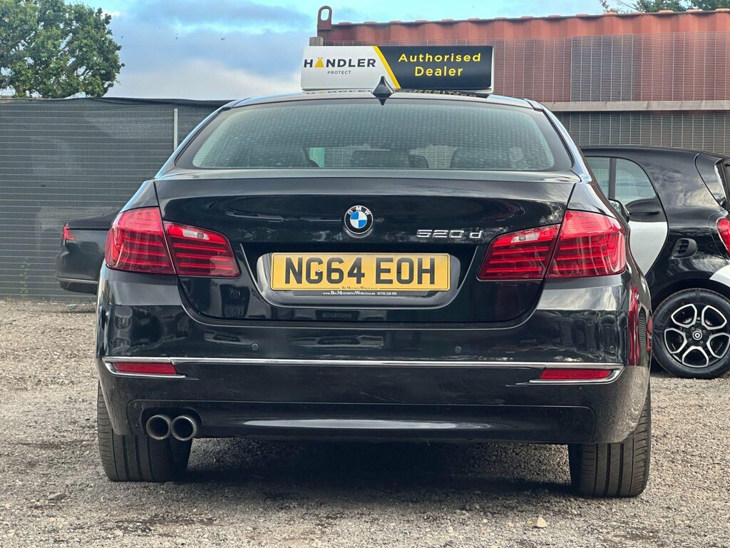 BMW 5 Series 2.0 520D Luxury Euro 6 Ss Black #5