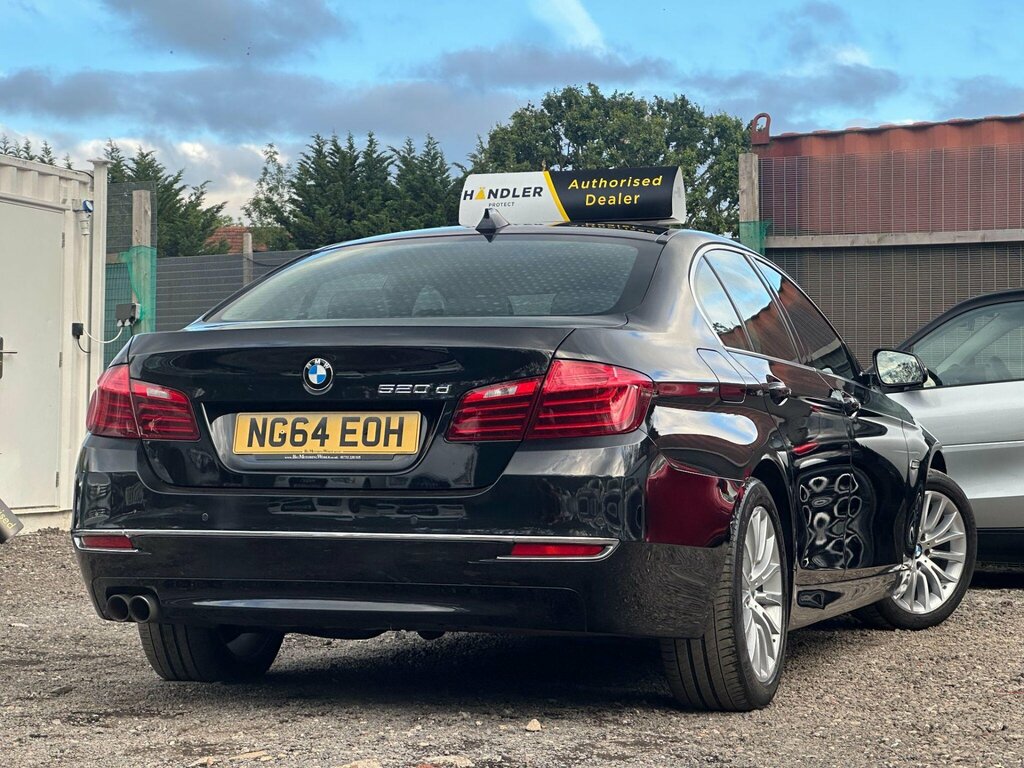 BMW 5 Series 2.0 520D Luxury Euro 6 Ss Black #4