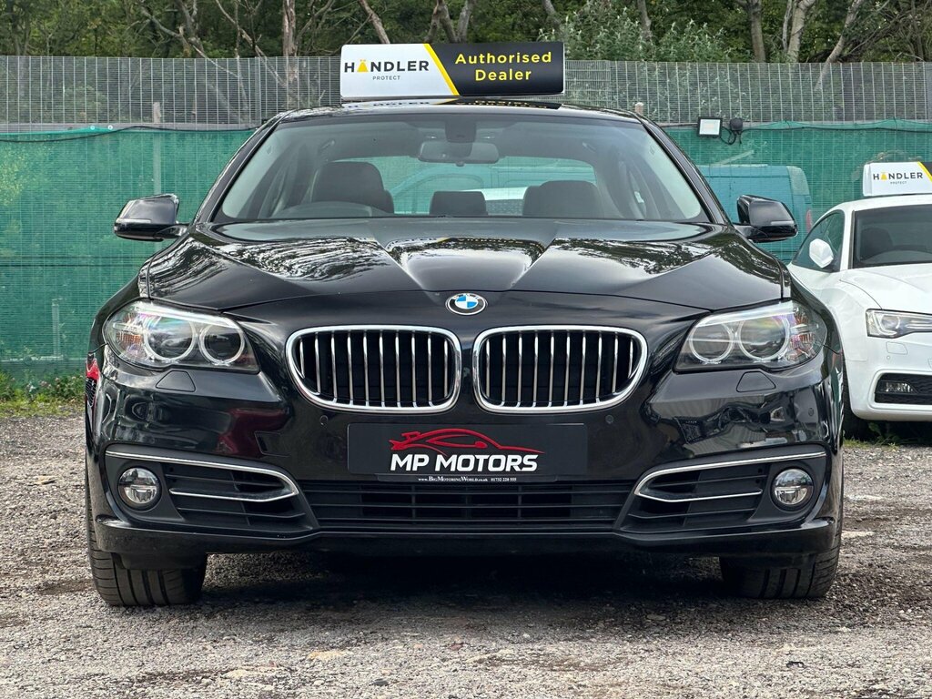 BMW 5 Series 2.0 520D Luxury Euro 6 Ss Black #2