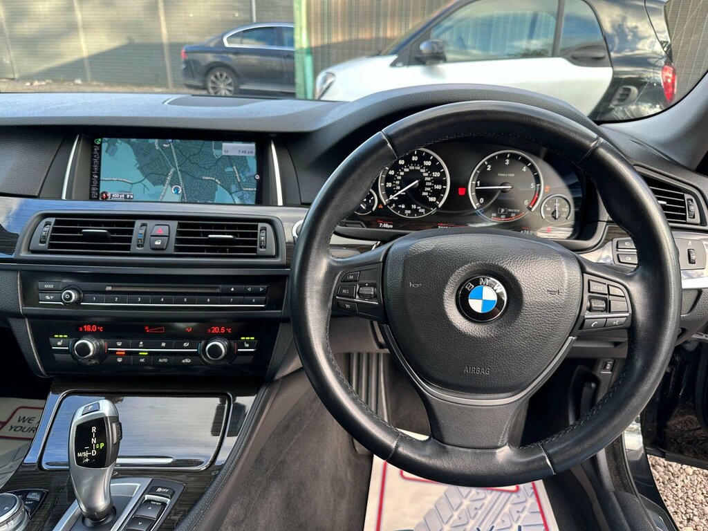 BMW 5 Series Grey #10