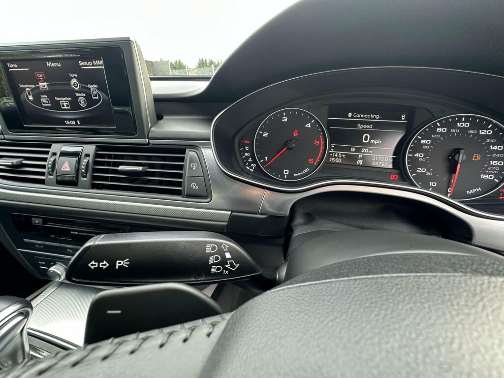 Audi A6 Saloon Audi A6 Saloon 3.0 Bitdi V6 Black Edition Saloon 4 Red #14