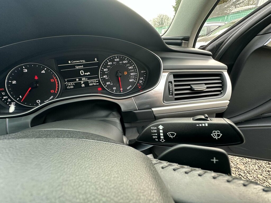 Audi A6 Saloon Audi A6 Saloon 3.0 Bitdi V6 Black Edition Saloon 4 Red #15