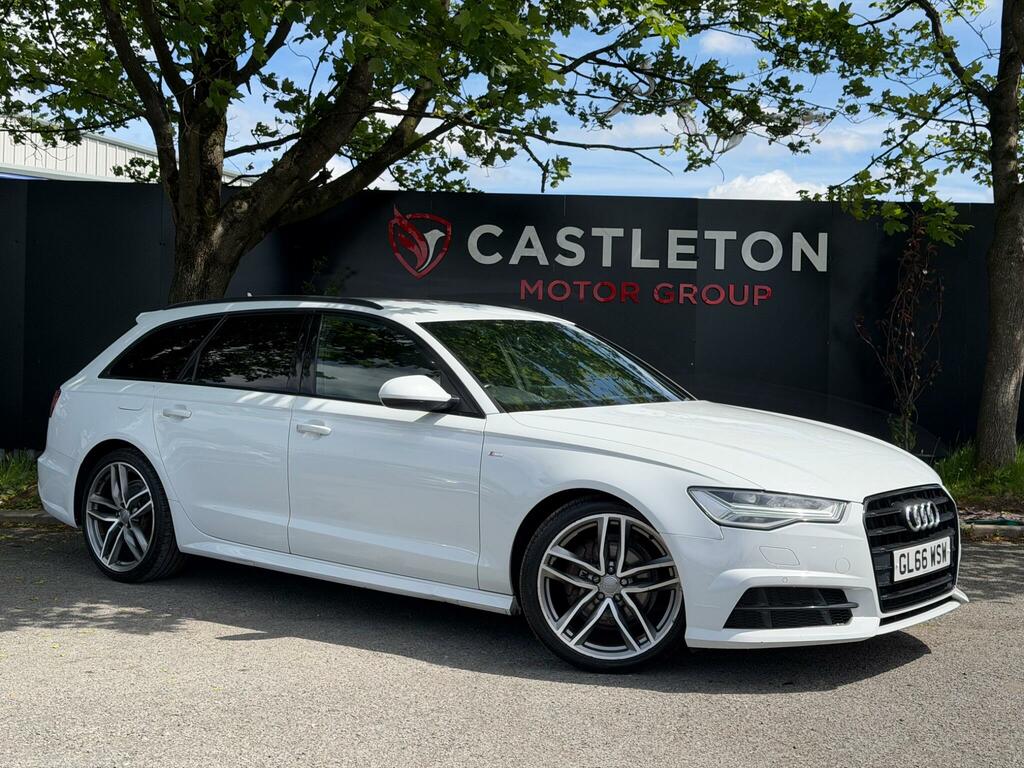 Audi A6 Avant 2.0 Tdi Ultra Black Edition S Tronic Euro 6 S S White
