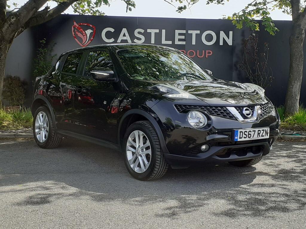 Nissan Juke 1.6 N-connecta Xtron Euro 6 DS67RZN Black #2