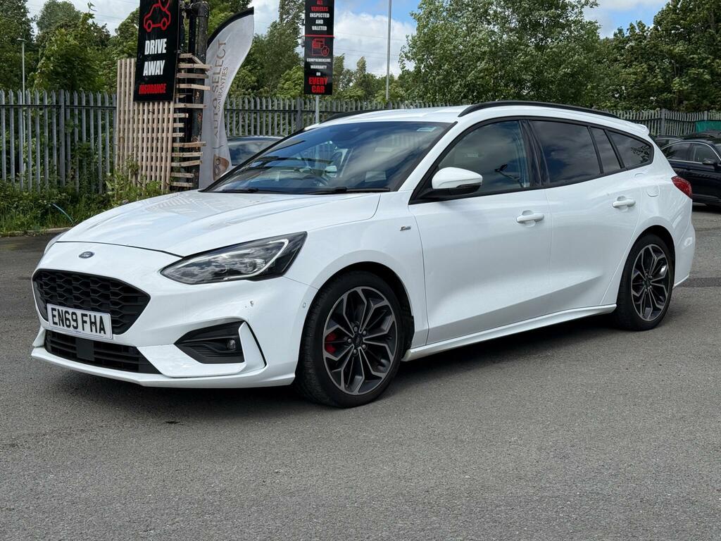 Ford Focus 1.5 Ecoblue St-line X Euro 6 S S EN69FHA White #2