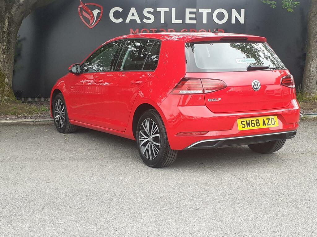 Volkswagen Golf 1.5 Tsi Evo Se Euro 6 S S SW68AZO Red #4