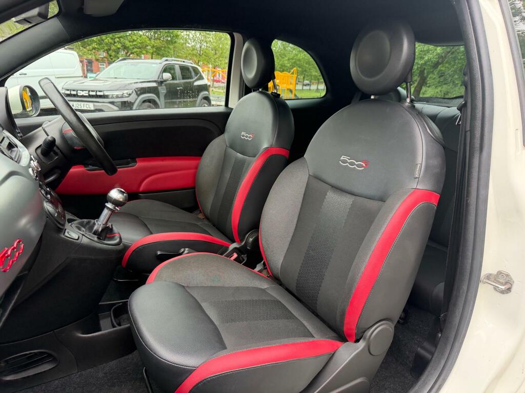 Fiat 500 1.2 Lounge Red #6