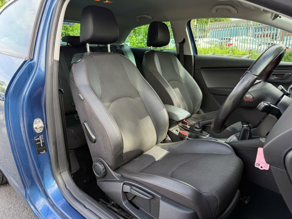 Seat Leon 1.6 Tdi Se Sport Tourer Euro 6 Ss Blue #11