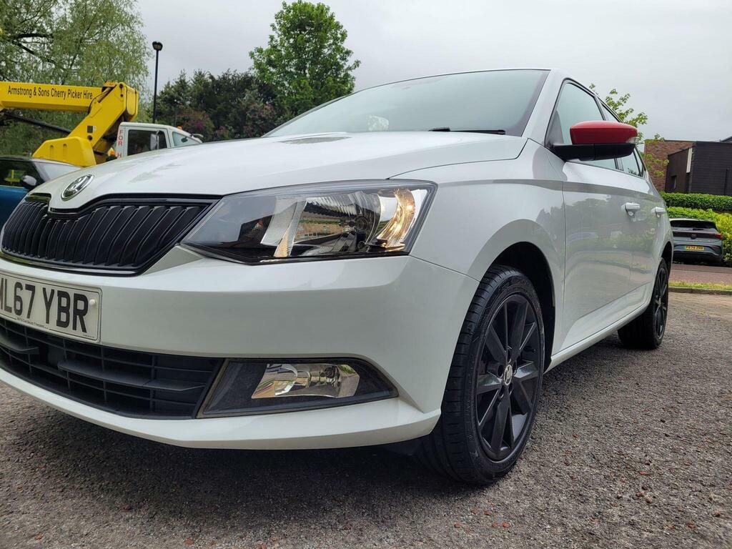 Skoda Fabia 1.0 Tsi Redline Euro 6 S S ML67YBR White #3