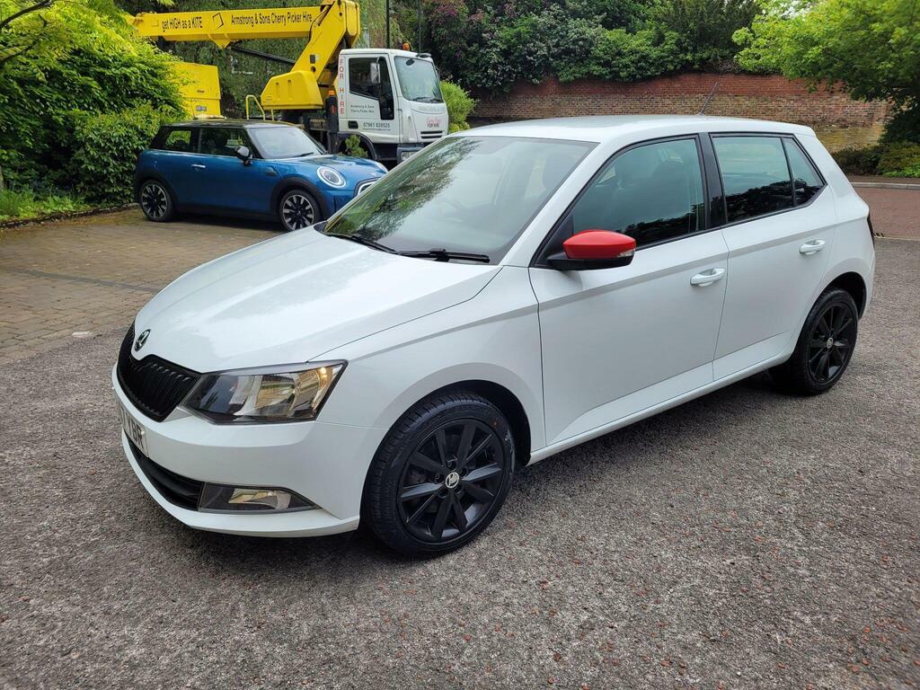 Skoda Fabia 1.0 Tsi Redline Euro 6 S S ML67YBR White #6