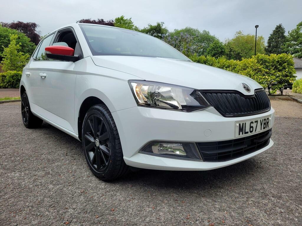 Skoda Fabia 1.0 Tsi Redline Euro 6 S S White