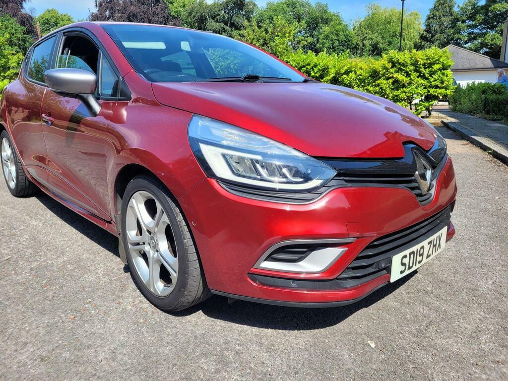 Renault Clio 1.5 Dci Gt Line Edc Euro 6 S S Red
