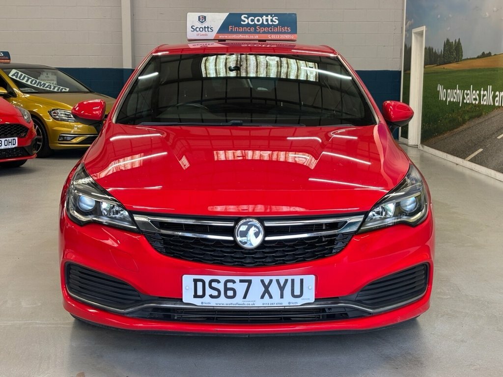 Vauxhall Astra 1.4L Sri Vx Line Nav DS67XYU Red #2